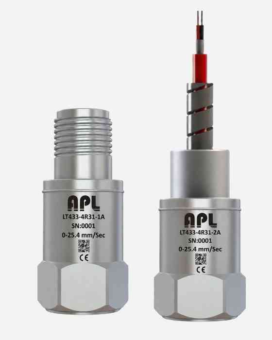 Dual Output Vibration & Temperature Sensors