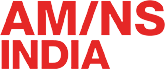 AM/NS INDIA logo